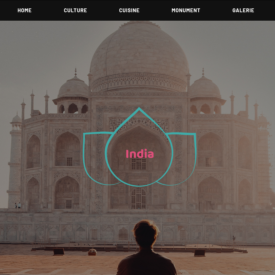 aperçu du site internet india consacré à l'inde et à sa culture